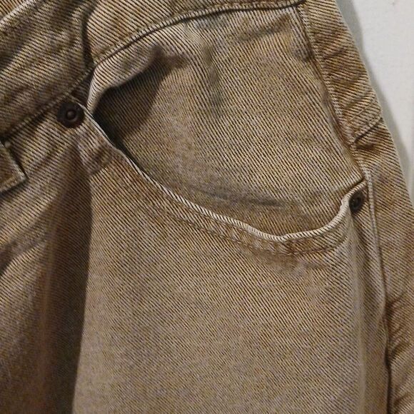 Women's Relaxed Fit Tan Pants Size 22W from St John's Bay - Picture 3 of 8